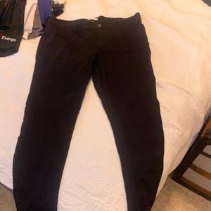 NWOT Black Lauren Conrad jeggings size 12